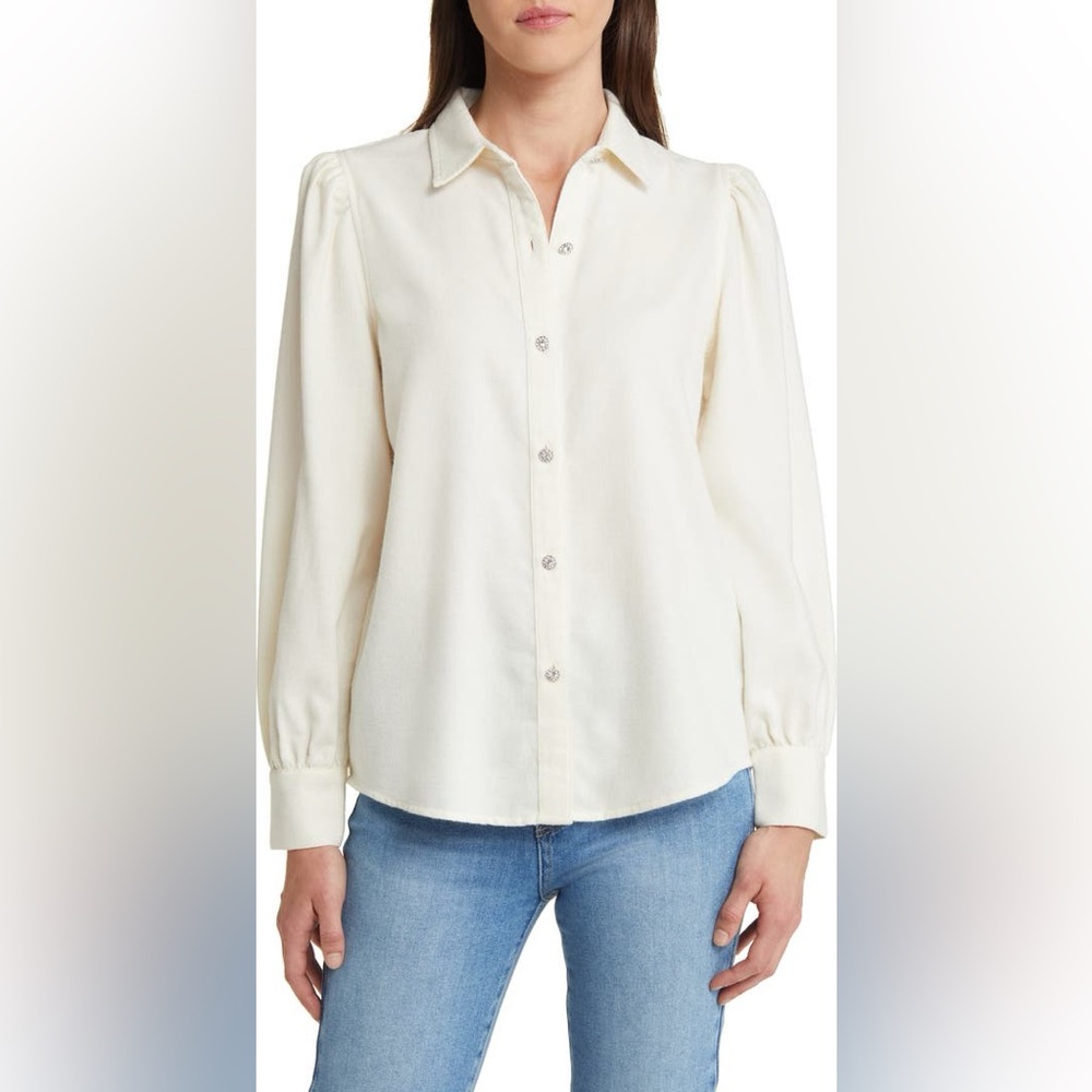 Rails Angelica Shirt Winter White